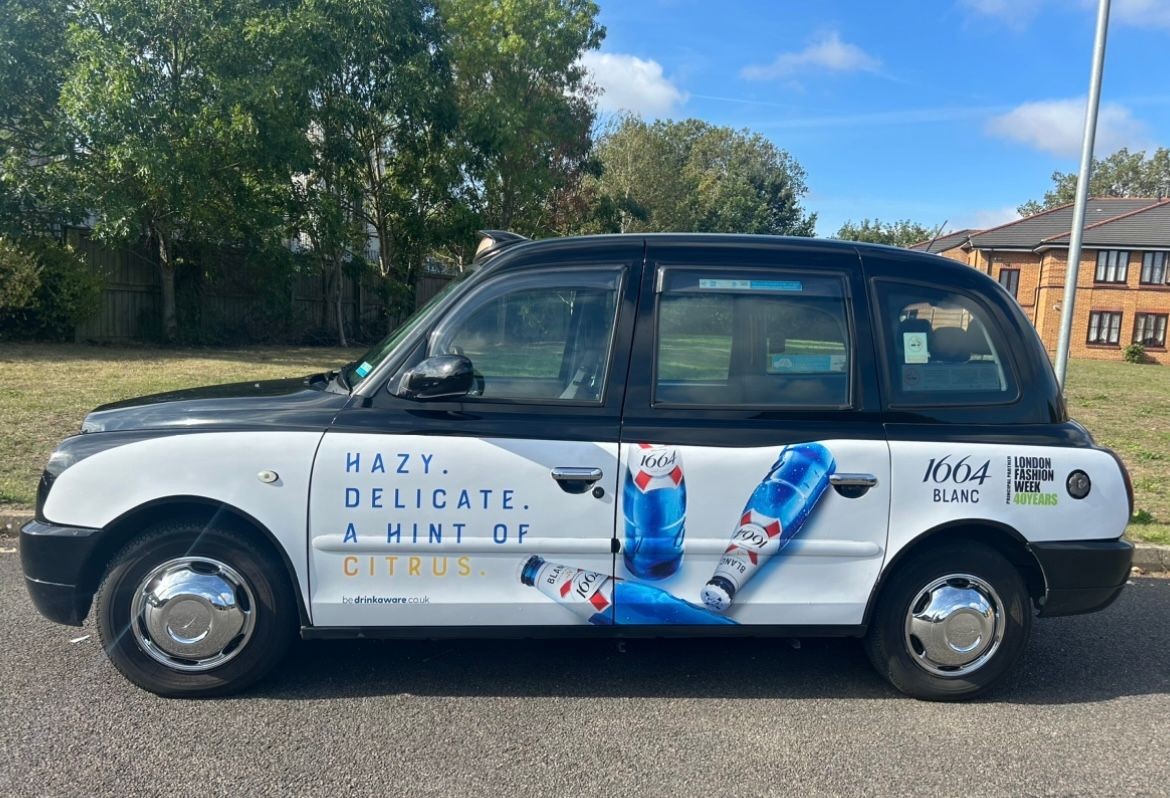 London Taxi Advertising Tx4 LEVC Livery Supersides Advert